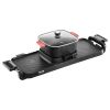 Hot Pot with Grill, 2300W 2-in-1 Electric Smokeless Grill and Hot Pot, Removable Shabu-shabu Hotpot with Non-stick Pan