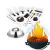 Flat Top Grill Accessory Tool for Outdoor BBQ Teppanyaki