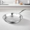 SOGA 30cm Stainless Steel Fry Pan – Top-Grade Non-Stick Induction Compatible Frying Pan Skillet