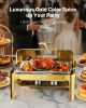 Roll Top Chafing Dish Buffet Complete Set, 9Qt Stainless Steel Chafer with Full Size Pan