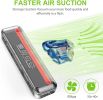 KOIOS Vacuum Sealer Machine, 85Kpa Automatic Food Sealer for Food Savers with Cutter, Pulse Function, Dry & Moist Modes, Compact Design