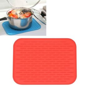Household European Pot Pad Table Waterproof Phone Pad (Color: Red, Type: Insulation Mat)