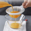 100/200/400 ultra-fine filter - washable nylon mesh filter - suitable for coffee, tea, juice, and nut milk - reusable sieve spoon - kitchen tool