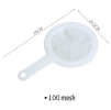 100/200/400 ultra-fine filter - washable nylon mesh filter - suitable for coffee, tea, juice, and nut milk - reusable sieve spoon - kitchen tool