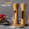 Pepper Grinder Pagoda-shaped Wooden Kitchen Pepper Mill